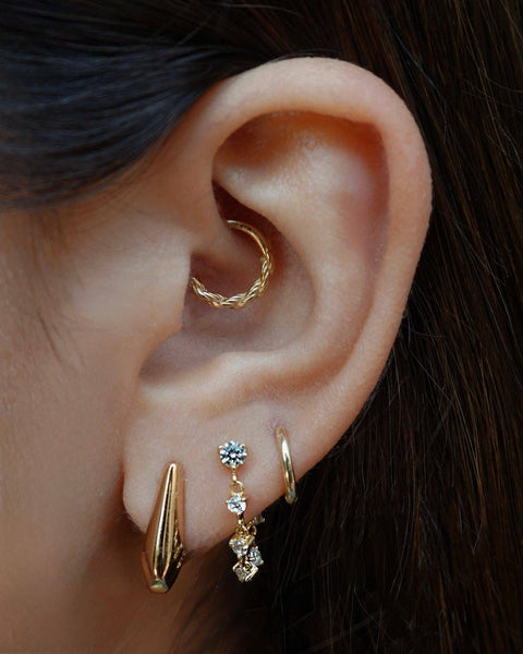 Lucy Chain Studs - Bodega Nantucket