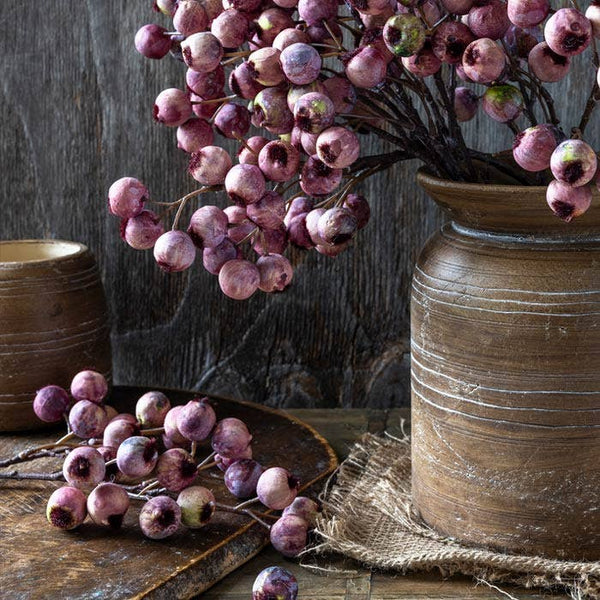 Faux Hawthorn Berry Eventide - Bodega Nantucket