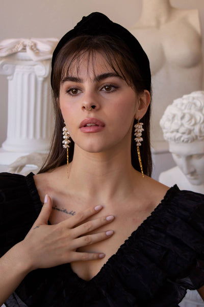 Fleurette Tassel Earrings - Bodega Nantucket