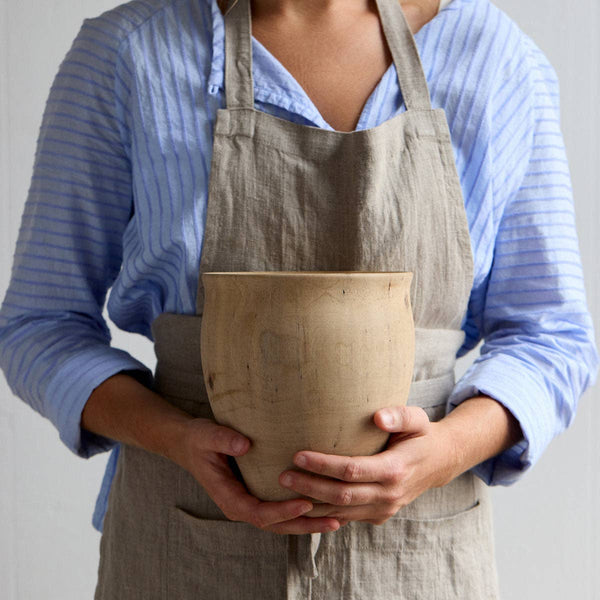 White Walnut Bell Vase - Bodega Nantucket