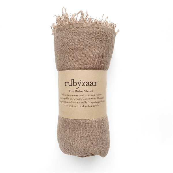 Boho Scarf - Sand - Bodega Nantucket