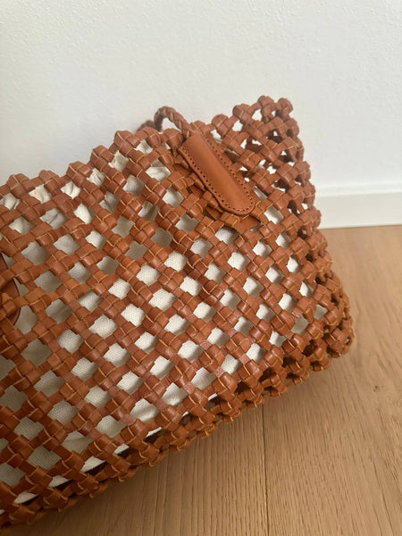 NICOLE PREMIUM - woven leather