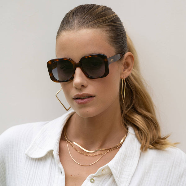 Vivian Acetate Womens Octagonal Sunglasses - Bodega Nantucket