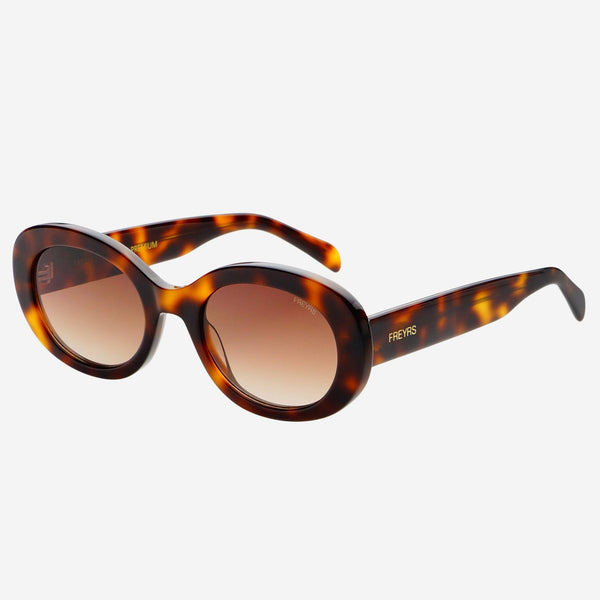 Aria Acetate Womens Oval Sunglasses - Bodega Nantucket