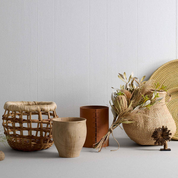 White Walnut Bell Vase - Bodega Nantucket