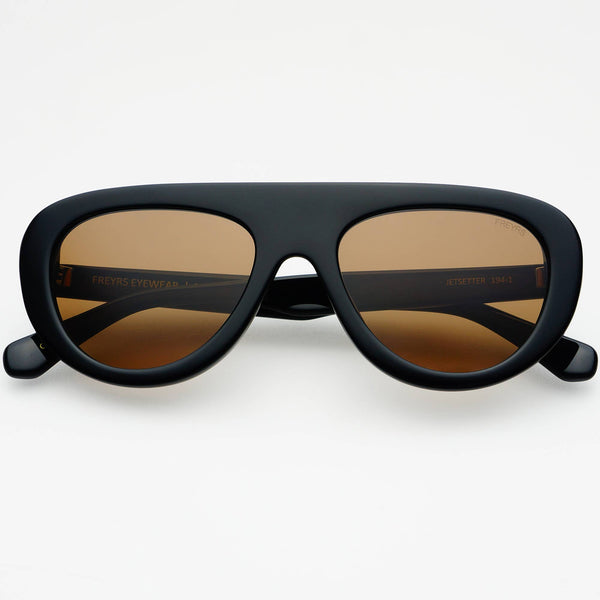 Jetsetter Acetate Unisex Aviator Sunglasses