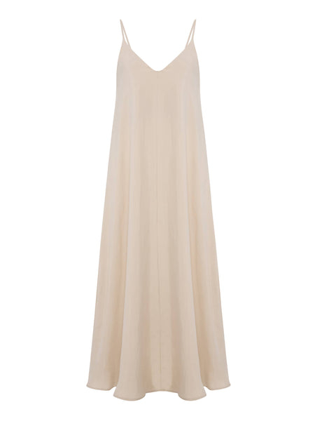 Lucid Flow Maxi Dress - Sand - Bodega Nantucket