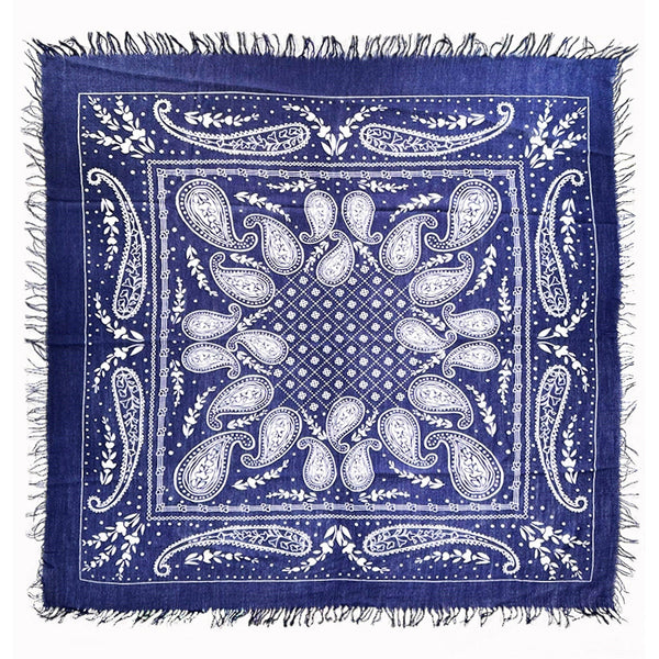 Cashmere Paisley Scarf - Bodega Nantucket