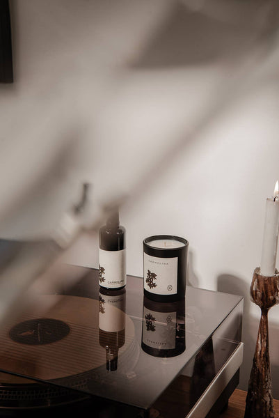 Carmelina Luxury Candle | Bergamot, Warm Woods & Vanilla
