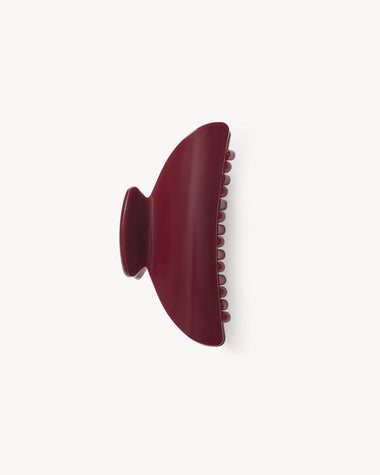 Midi Heirloom Claw in Oxblood