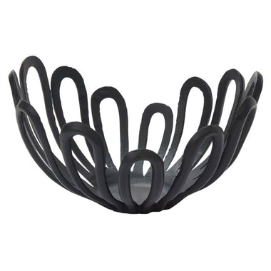 Black Squiggle Bowl - Bodega Nantucket