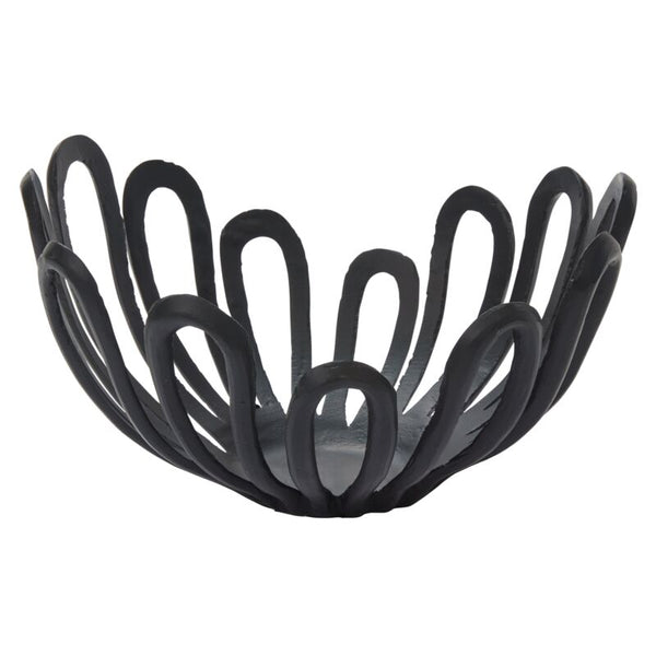 Black Squiggle Bowl - Bodega Nantucket