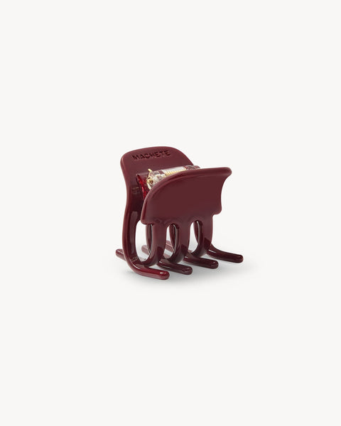 Mini Claw in Oxblood