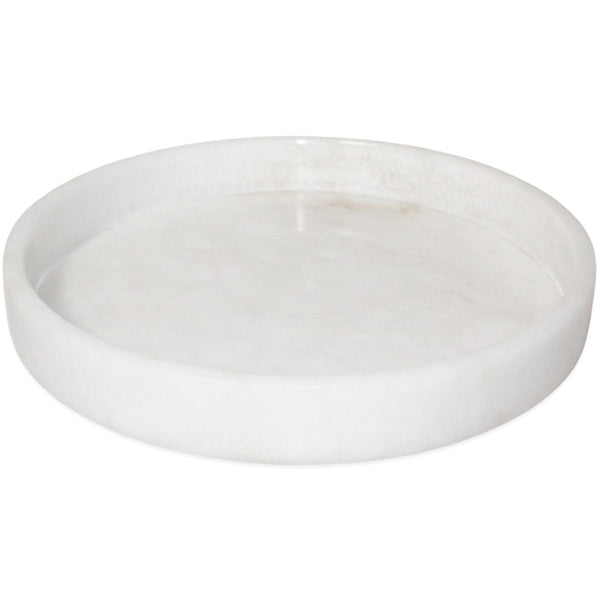 Round Alabaster Tray - Bodega Nantucket