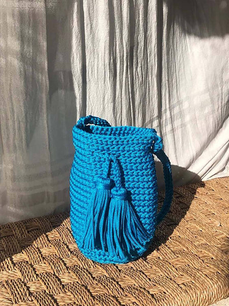 Crossbody Cotton Crochet Bag