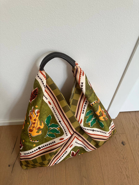 MAXI BORSA ASIA - SACCA TESSUTO