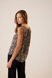 Lenore Tank Top Botanica Dusk