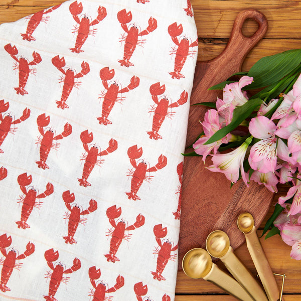 Lobsters Kitchen Towel - Bodega Nantucket