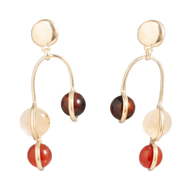 GALLERY EARRING IN SPICE