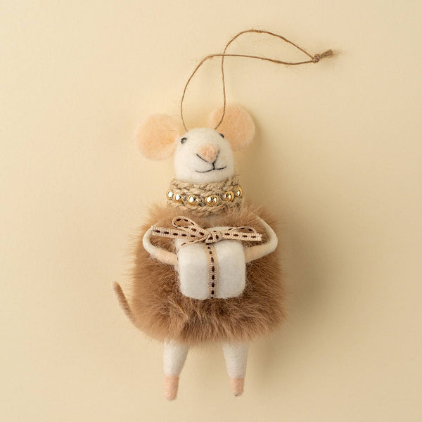 Gifting Gloria Mouse Holiday Ornament
