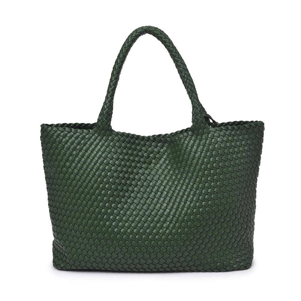 Solana Woven Vegan Leather Tote - Bodega Nantucket