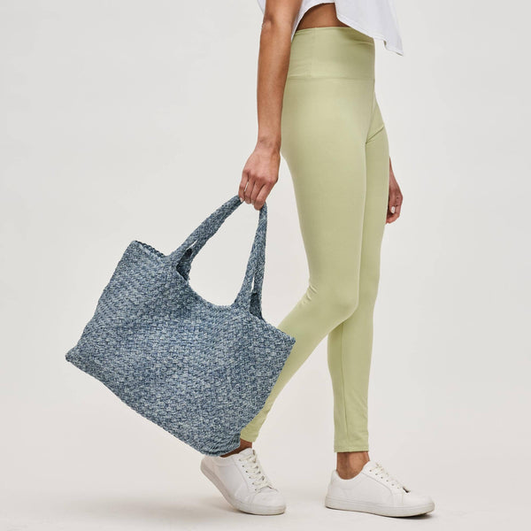 Sky's The Limit - Large Denim Tote - Bodega Nantucket