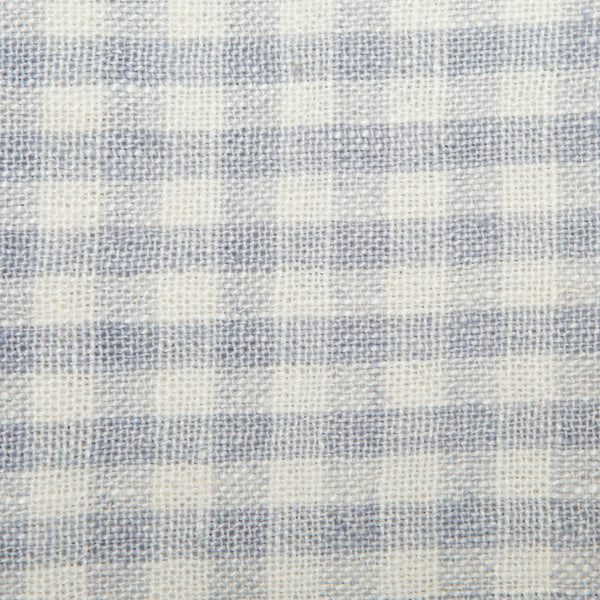 Two-Tone Gingham Blue/Cognac Tea Towels 20x30 - Set of 2 - Bodega Nantucket