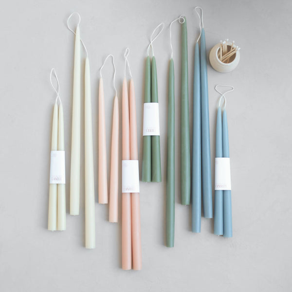 12" Original Dipped Taper Candles