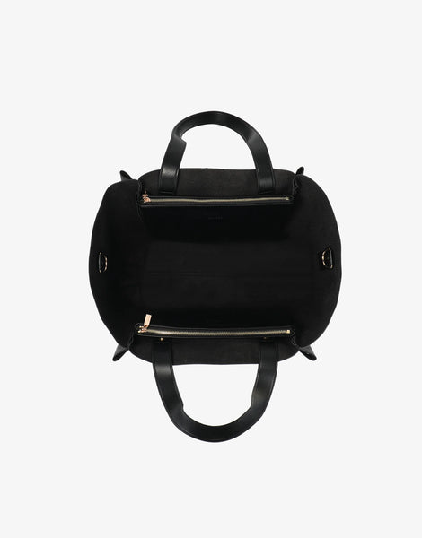 Ella Tote East West Black - Bodega Nantucket