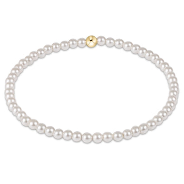 Classic Pearl 3MM Bead Bracelet - Bodega Nantucket