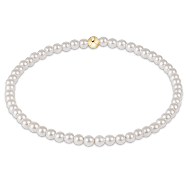 Classic Pearl 3MM Bead Bracelet - Bodega Nantucket