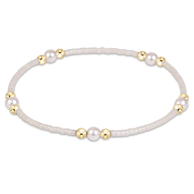 Hope Purpose Pearl Bracelet Milkshake