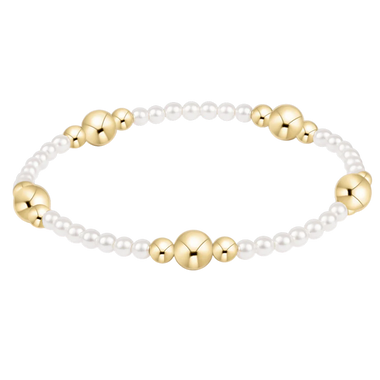 Purpose Gold 6mm Pearl Bracelet - Bodega Nantucket