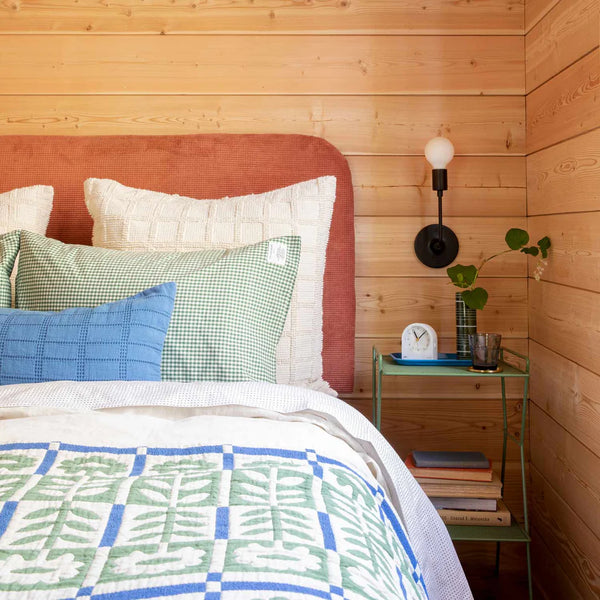 Stillwater Quilt Juniper - Bodega Nantucket