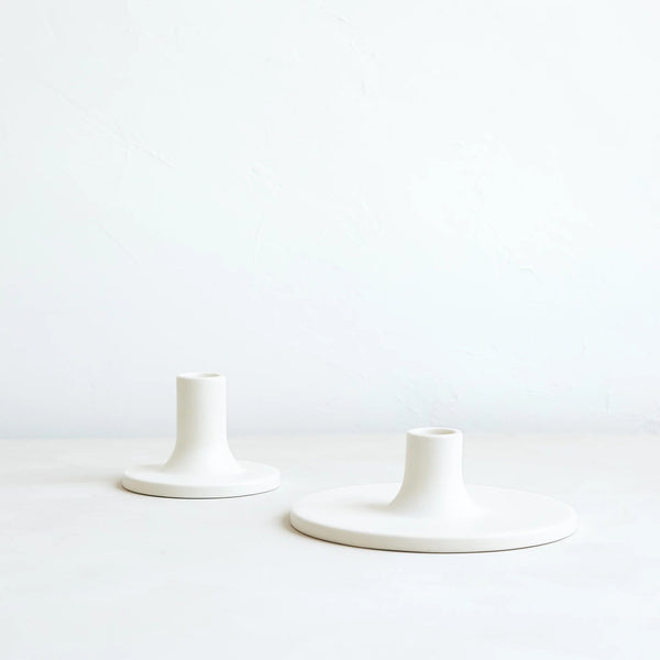 Ceramic Taper Holder - Bodega Nantucket