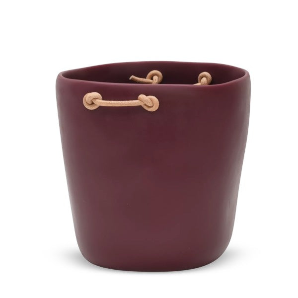 Champagne/Leather Bucket Merlot - Bodega Nantucket