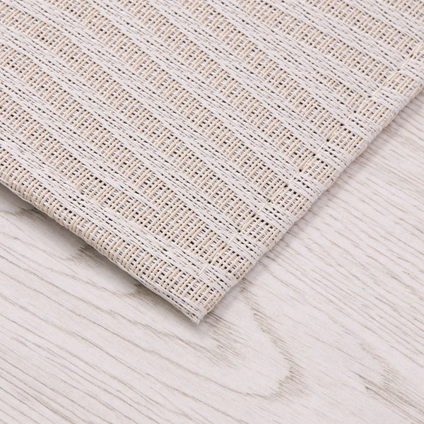 Dune Woven Floor Mat Runner Canvas - Bodega Nantucket