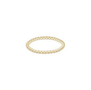 Classic Gold 1.5mm Bead Ring - Bodega Nantucket