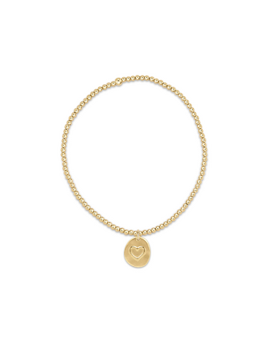 Classic Gold 2MM Gold Love Charm - Bodega Nantucket