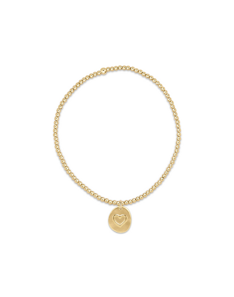 Classic Gold 2MM Gold Love Charm - Bodega Nantucket