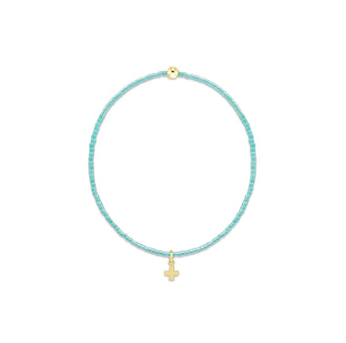 Hope Classic Signature Cross Small Sea Glass - Bodega Nantucket