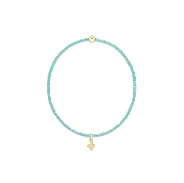 Hope Classic Signature Cross Small Sea Glass - Bodega Nantucket