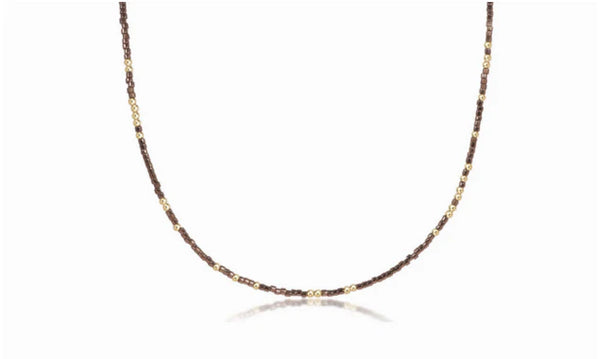 15in Hope Unwritten Choker Metallic Bronze - Bodega Nantucket