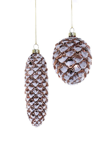 Glass Pinecones