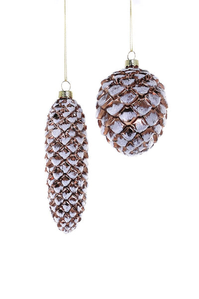 Glass Pinecones