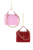Luxe Handbags Pink/Red Assorted - Bodega Nantucket
