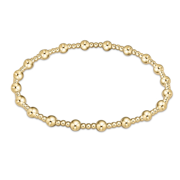 Classic Gold Sincerity 4mm Bead Bracelet - Bodega Nantucket
