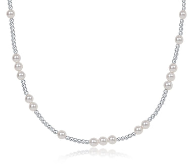 15in Choker Hope Unwritten Sterling Pearl - Bodega Nantucket