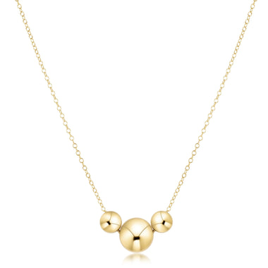 16" Necklace Gold Purpose Gold - Bodega Nantucket