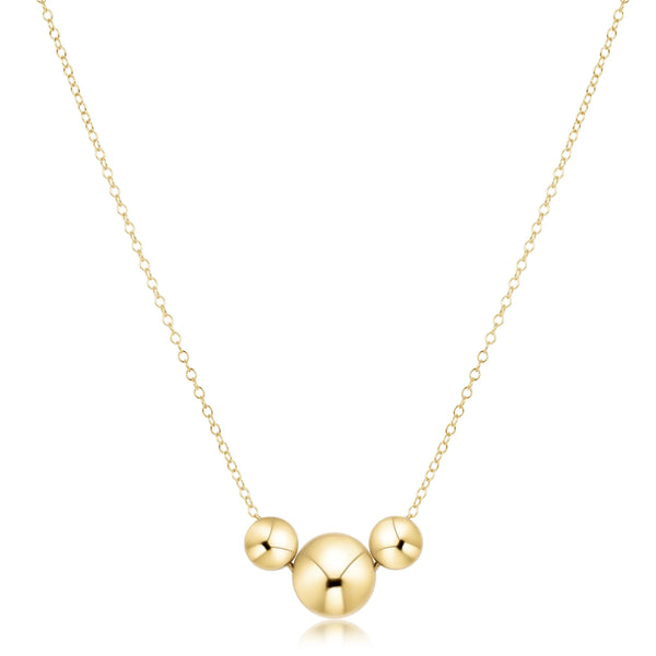 16" Necklace Gold Purpose Gold - Bodega Nantucket